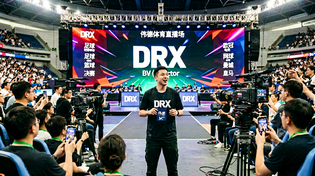 DRX vs T1电竞赛事现场